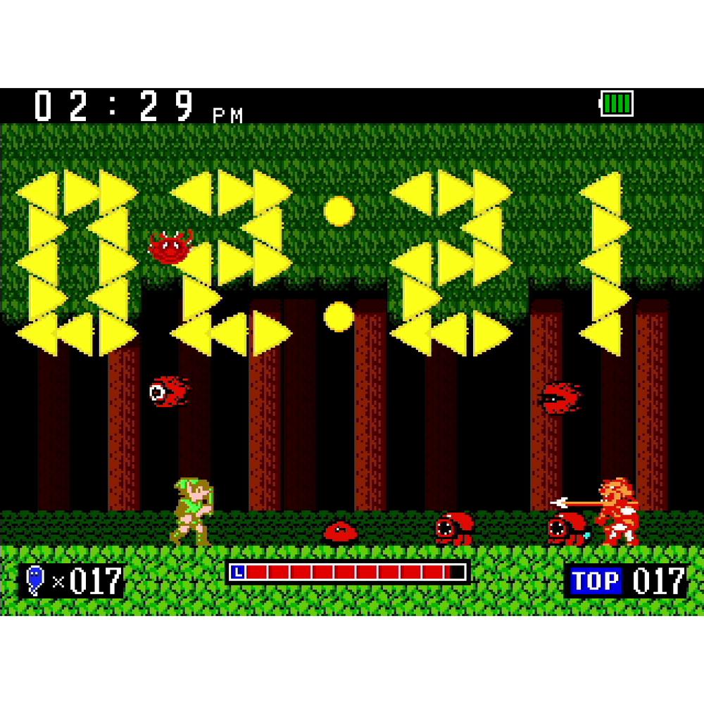 Game & Watch: The Legend of Zelda Nintendo handleikjatölva, sýningarstandur, klukka, 3 leikir - image 16 [5de0b8761b]