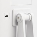 Girmi USB-C endurhlaðanlegur LED hallanlegur förðunarspegill með standi - image 11 [f9871af58f]