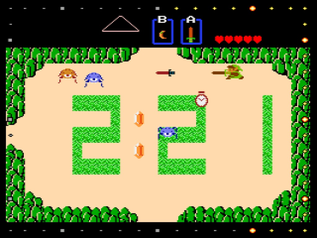 Game & Watch: The Legend of Zelda Nintendo handleikjatölva, sýningarstandur, klukka, 3 leikir - image 17 [dfcd5bca0a]