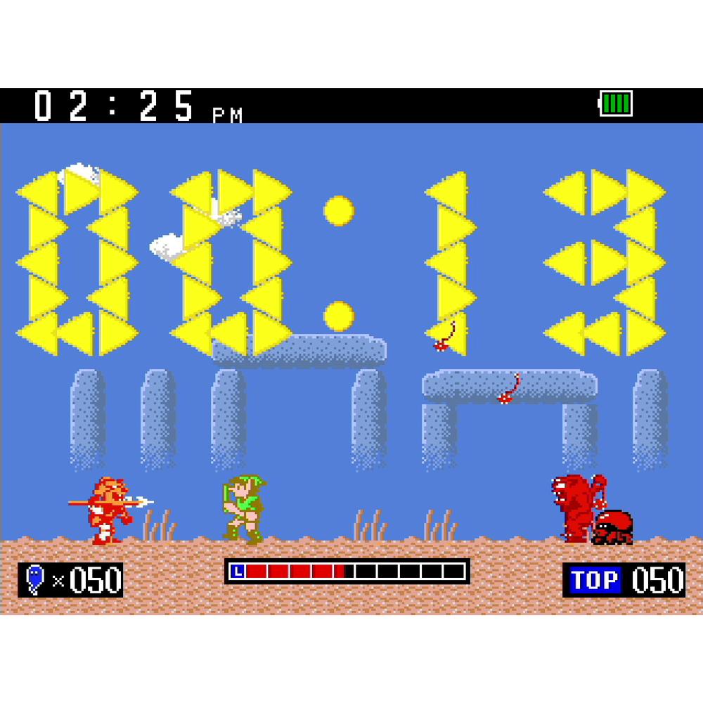 Game & Watch: The Legend of Zelda Nintendo handleikjatölva, sýningarstandur, klukka, 3 leikir - image 18 [828d2e9626]