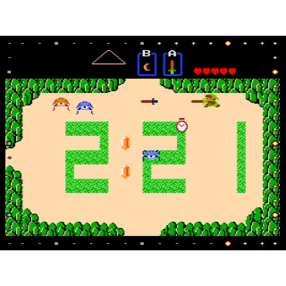 Game & Watch: The Legend of Zelda Nintendo handleikjatölva, sýningarstandur, klukka, 3 leikir - image 20 [294e21af4c]