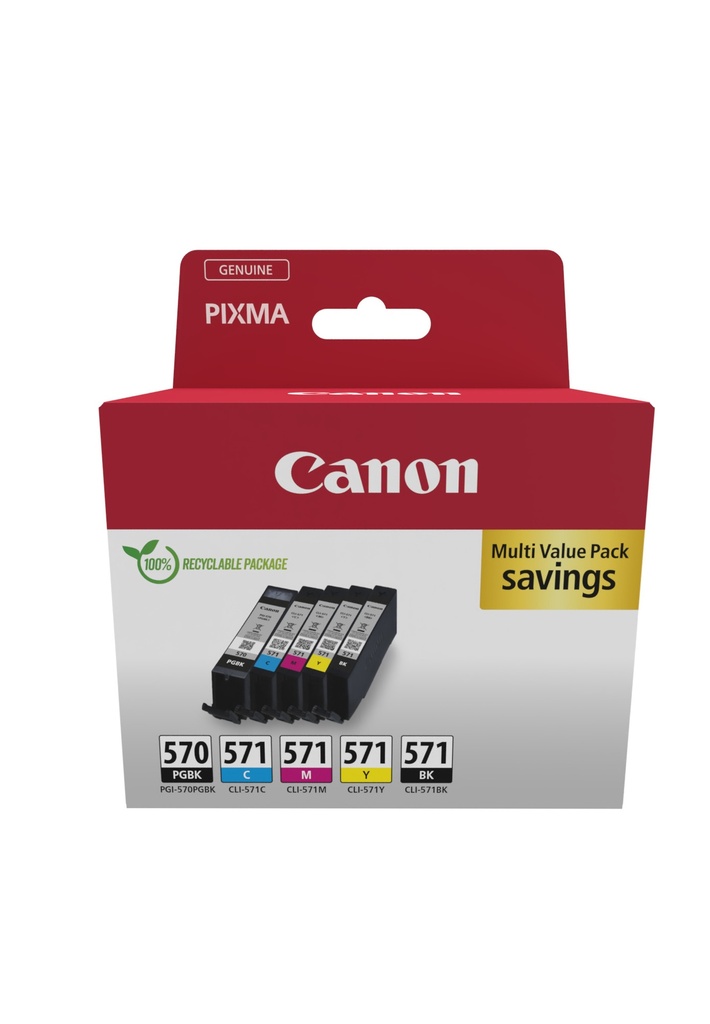 Canon PGI-570/CLI571 Magnpakki - image 2 [b8f6b79733]