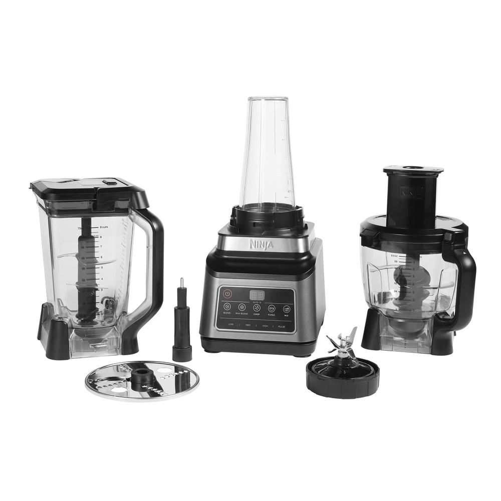Ninja Auto IQ 3in1 blandari, 700ml brúsi, 1.8L matvinnsluskál, 2.1L blandari, 1200W - image 9 [50097f154e]