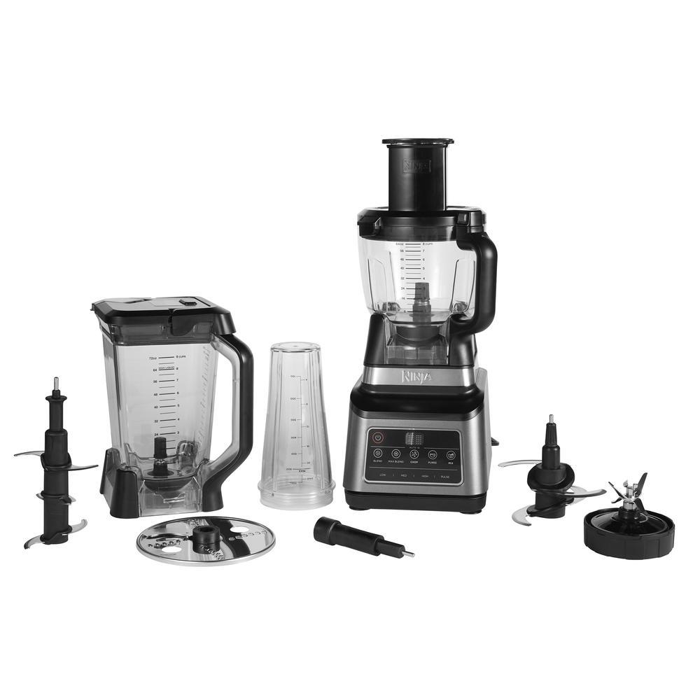 Ninja Auto IQ 3in1 blandari, 700ml brúsi, 1.8L matvinnsluskál, 2.1L blandari, 1200W - image 14 [db195eddbd]