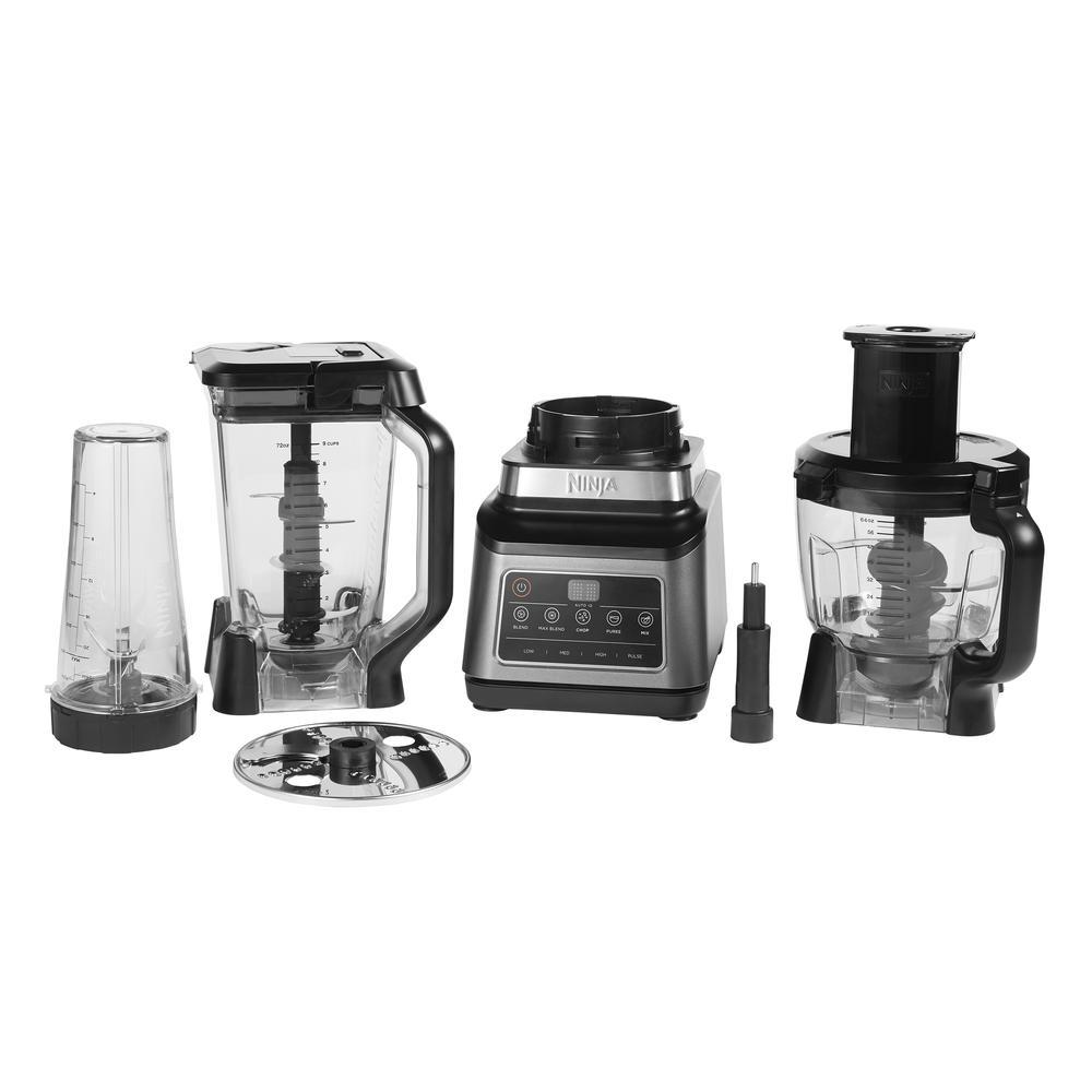 Ninja Auto IQ 3in1 blandari, 700ml brúsi, 1.8L matvinnsluskál, 2.1L blandari, 1200W - image 16 [2df0c918a1]