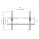 Logilink Veggfesting Tilt 37-70'' - 8°/0° 35kg - image 3 [2aeceff3ae]