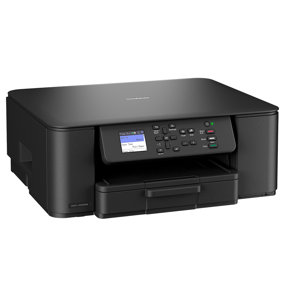 Brother DCP-J1310DW A4 Wifi fjölnotatæki með LED skjá, 4ra hylkja, Svartur - image 3 [12b6972f33]