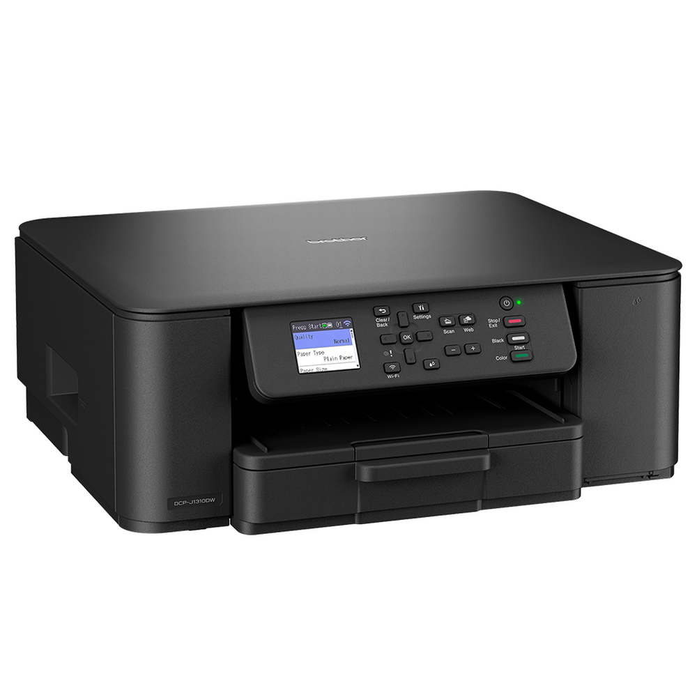 Brother DCP-J1310DW A4 Wifi fjölnotatæki með LED skjá, 4ra hylkja, Svartur - image 4 [f39b1a8762]