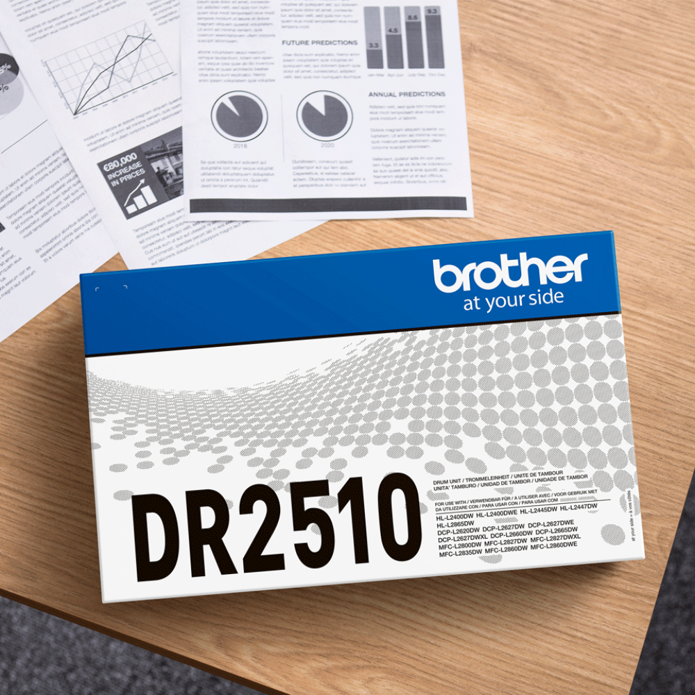 Brother DR-2510 tromla - image 4 [3f51f90990]