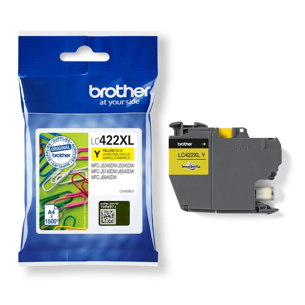Brother LC422XL gult XL blekhylki - image 2 [30e9b5a6e5]