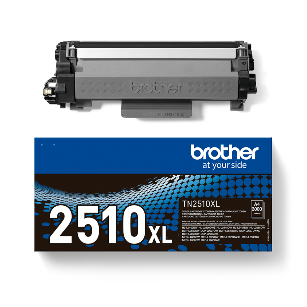 Brother TN-2510 svart XL dufthylki - image 3 [d8884fe844]