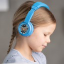 BuddyPhones Play+ þráðlaus BT krakkaheyrnartól, blá - image 5 [cdec6b5aa7]