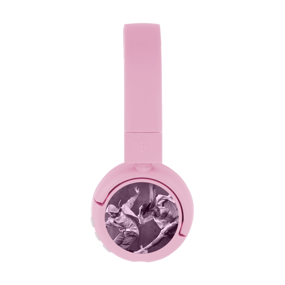 BuddyPhones POP Fun þráðlaus BT krakkaheyrnartól, bleik - image 4 [11551c5418]