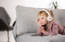 BuddyPhones POP Fun þráðlaus BT krakkaheyrnartól, hvít - image 4 [5f891aeb21]