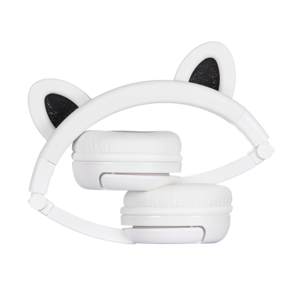 BuddyPhones PlayEars+ BEAR þráðlaus BT krakkaheyrnartól, Hvít - image 2 [b2a050682f]
