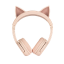 BuddyPhones PlayEars+ CAT þráðlaus BT krakkaheyrnartól, Beige - image 4 [b4a9e18bd3]