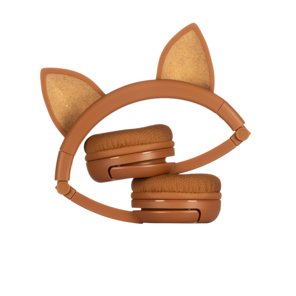 BuddyPhones PlayEars+ FOX þráðlaus BT krakkaheyrnartól, Brún - image 2 [9c7a307053]