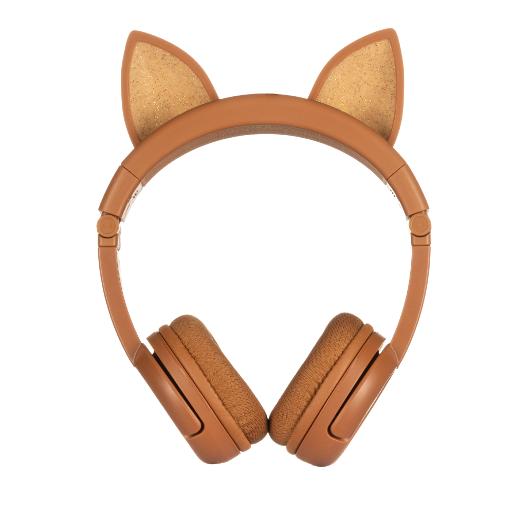 BuddyPhones PlayEars+ FOX þráðlaus BT krakkaheyrnartól, Brún - image 4 [2df6673d9b]