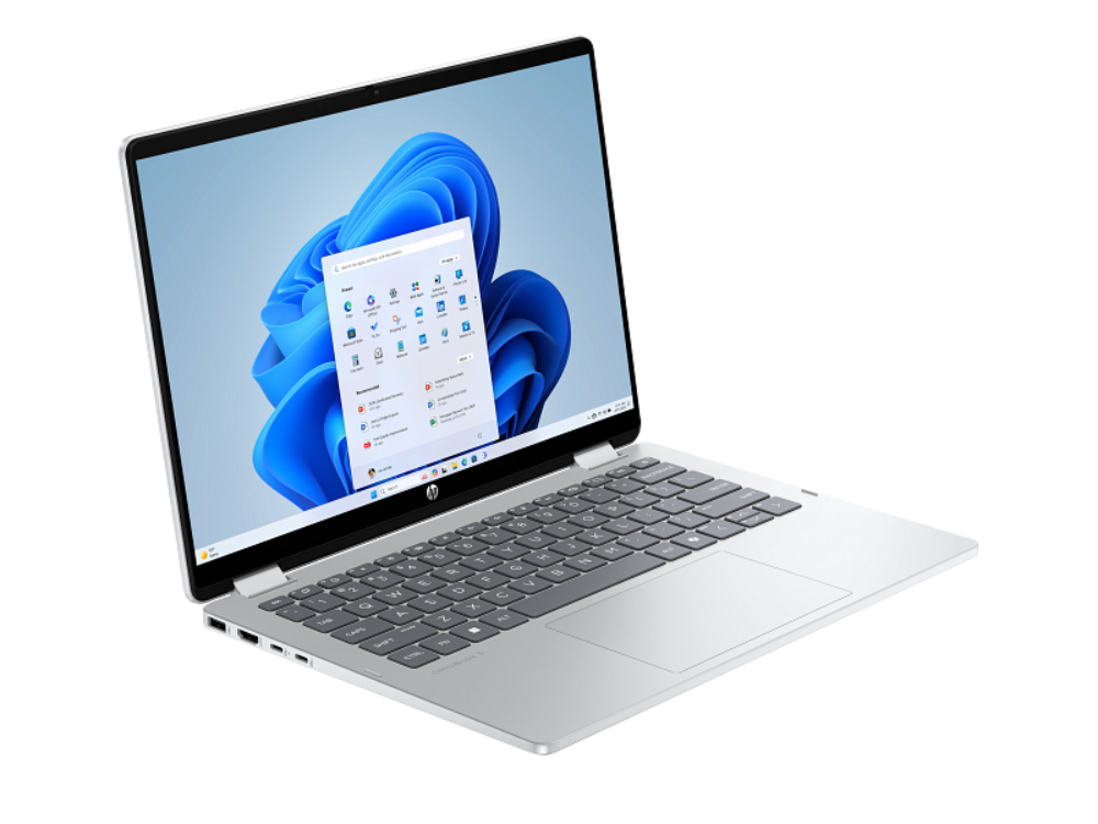 HP OmniBook 5 Flip 2in1 fartölva, 14" 2K Touch Intel i5-1334U 16/512GB W11, Silfur - image 3 [3ad4122b40]