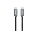 Energizer C83 Metal USB3.2 60W 10Gbps C í C ofinn kapall, 2 metrar, grár - image 2 [887f972188]
