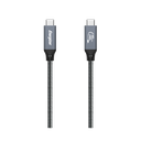 Energizer C84 Metal USB4.0 240W 40Gbps 8K@60Hz C í C kapall, 0,8 metrar, Silfur - image 2 [47b884e422]