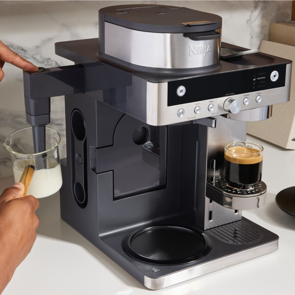 Ninja Prestige DualBrew CNF803EU 2-in-1 kaffivél með kaffikvörn og mjólkurflóara - image 11 [aa7a5b7789]