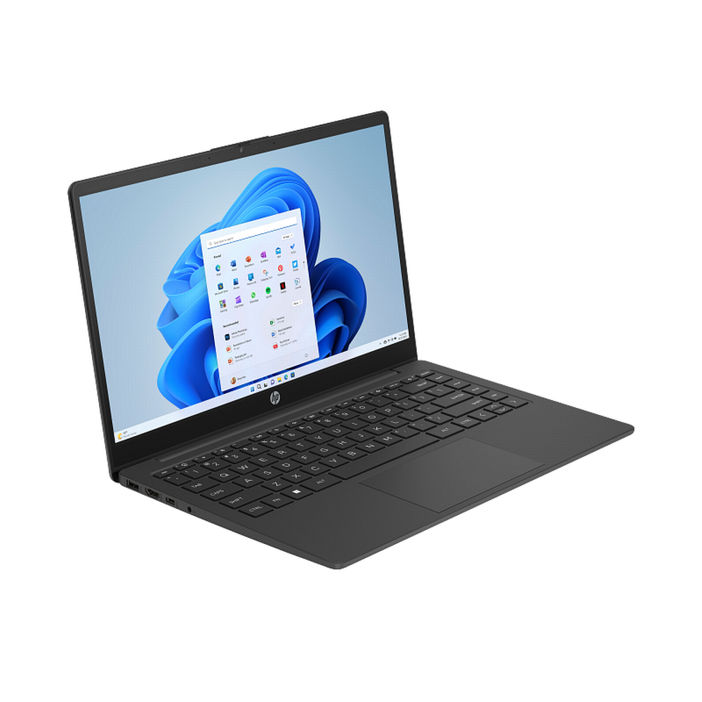 HP 14 fartölva, 14" FHD AMD R5-7520U 16/512GB W11, Svört - image 4 [de39daafd2]