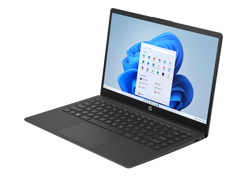 HP 14 fartölva, 14" FHD AMD R5-7520U 16/512GB W11, Svört - image 5 [4da5aa24f1]