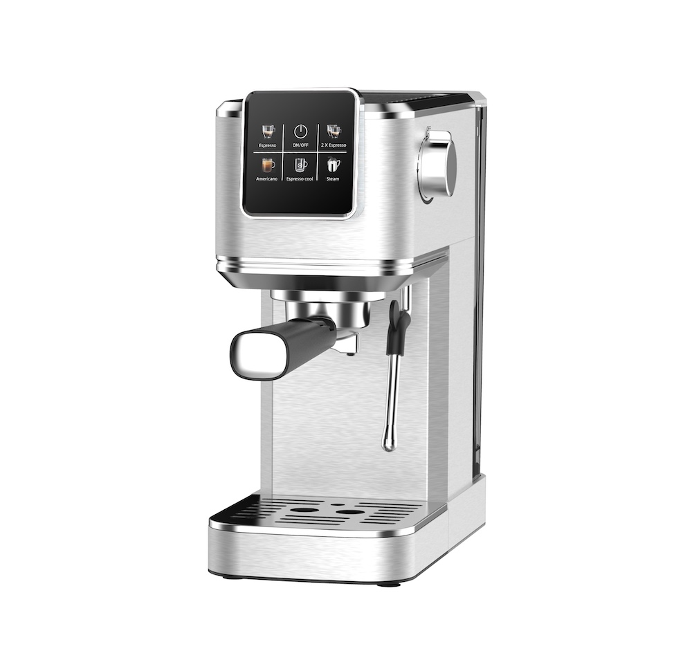 Haws 7in1 Espresso Slim kaffivél með mjólkurflóara, 20 Bar, 1.2L, stafrænn skjár, 1350W - image 2 [3f7b7b7e4d]