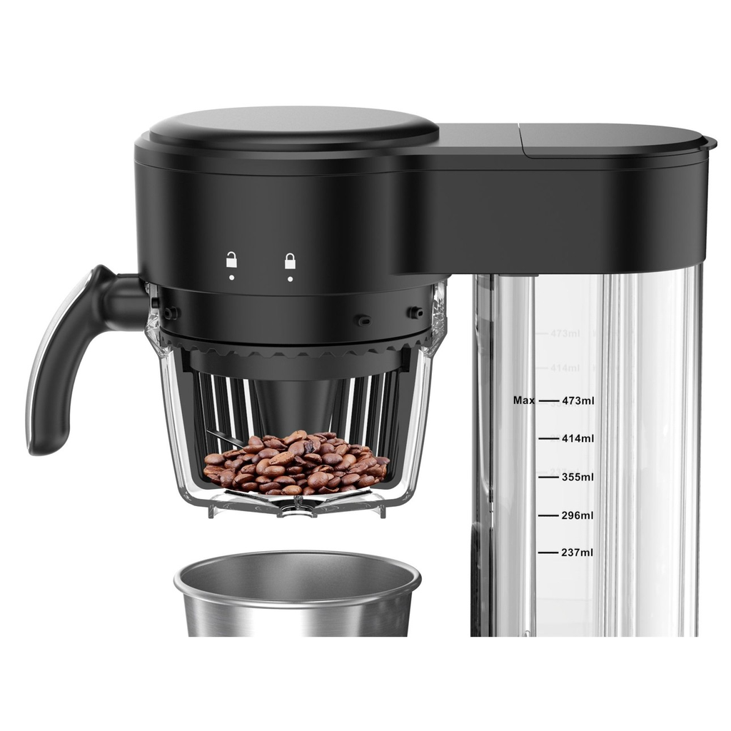 Haws kaffivél 0,47L ferðakönnu, malað kaffi eða baunir, 600W - image 5 [d75c6c4a8f]
