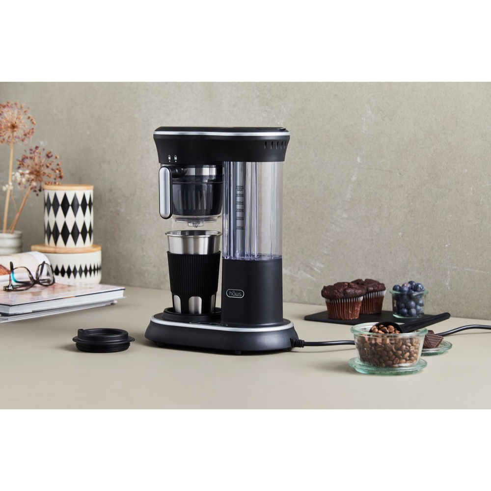 Haws kaffivél 0,47L ferðakönnu, malað kaffi eða baunir, 600W - image 12 [13075e1502]