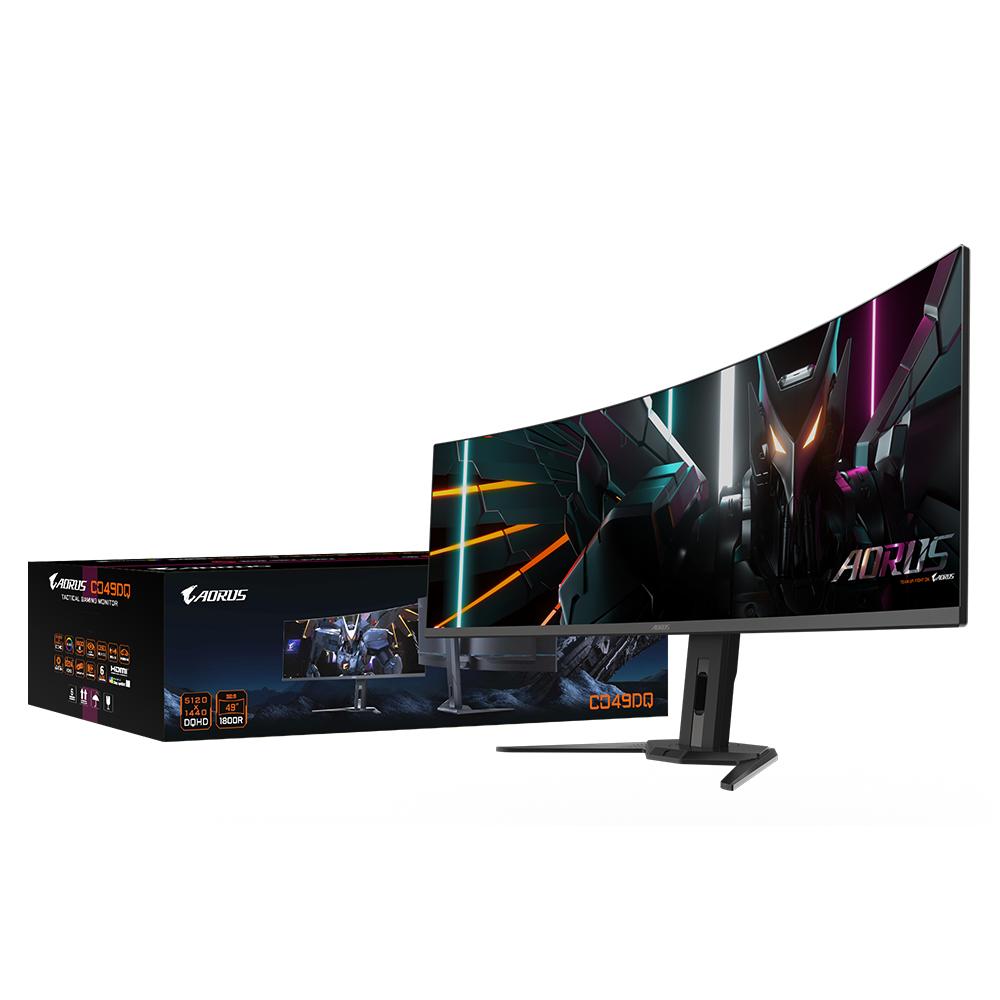 Gigabyte Aorus CO49DQ 49" QD-OLED 32:9 DQHD 144Hz Sveigður leikjaskjár - image 18 [8950f71e43]