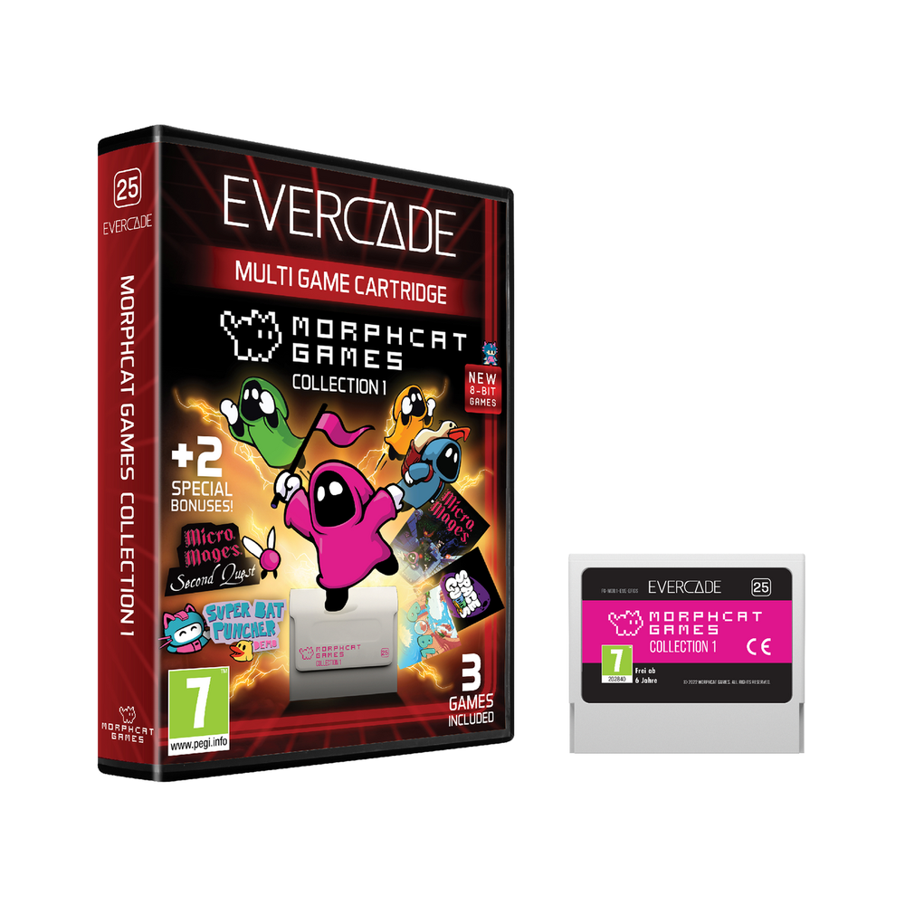 Evercade Cartridge - Morphcat Cartridge1 - image 2 [049b17fcb3]