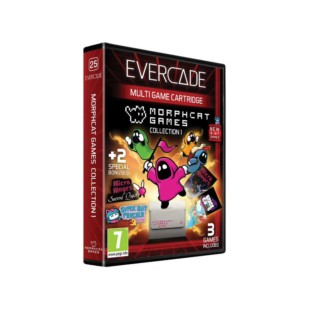 Evercade Cartridge - Morphcat Cartridge1 - image 3 [3c30965a0e]