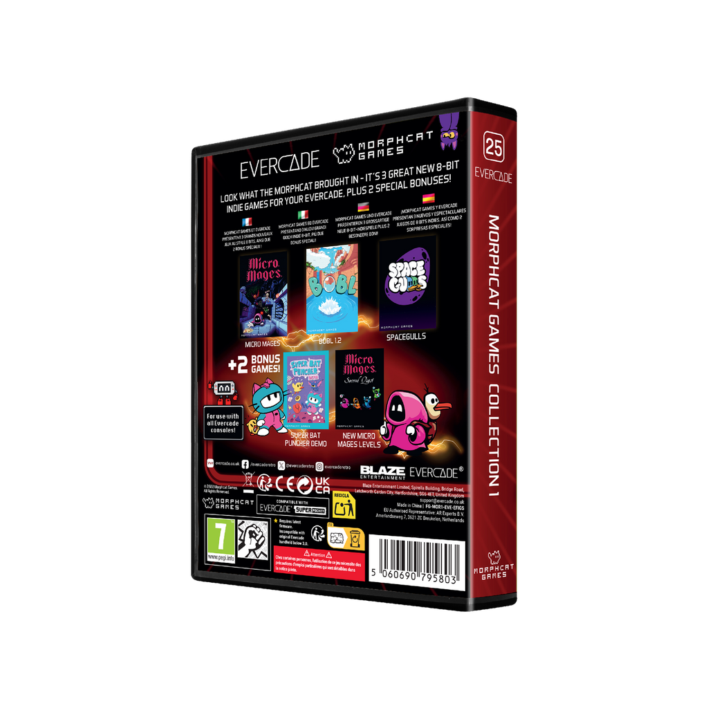 Evercade Cartridge - Morphcat Cartridge1 - image 5 [e7eb5c9e2b]