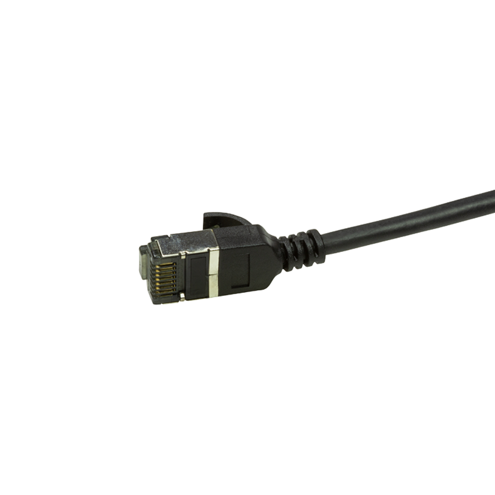 Netsnúra Cat6A RJ45-RJ45 U/FTP Ultraflex Svört 0.5 m - image 3 [70d8c4ce18]