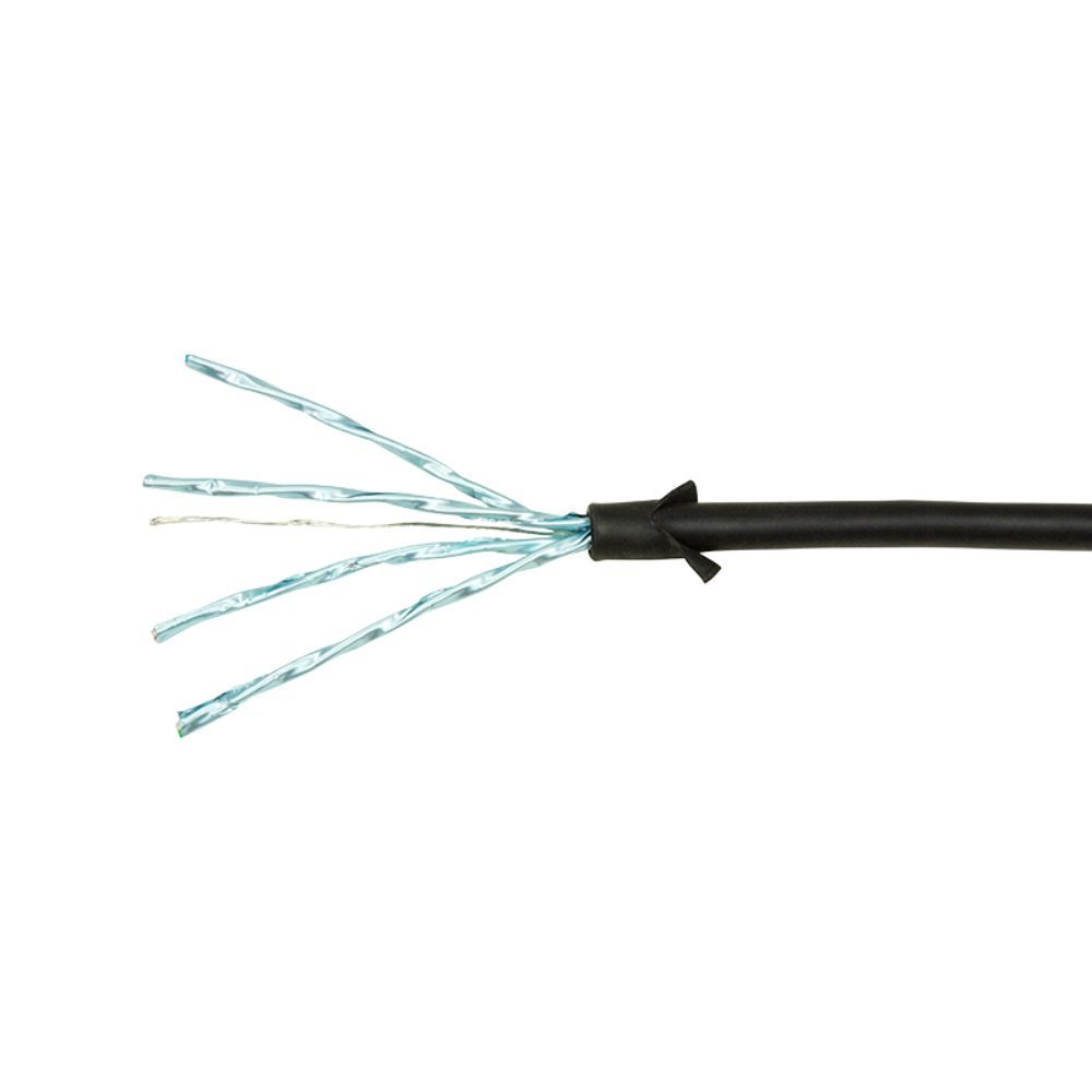 Netsnúra Cat6A RJ45-RJ45 U/FTP Ultraflex Svört 0.5 m - image 4 [ede6cc4ba8]