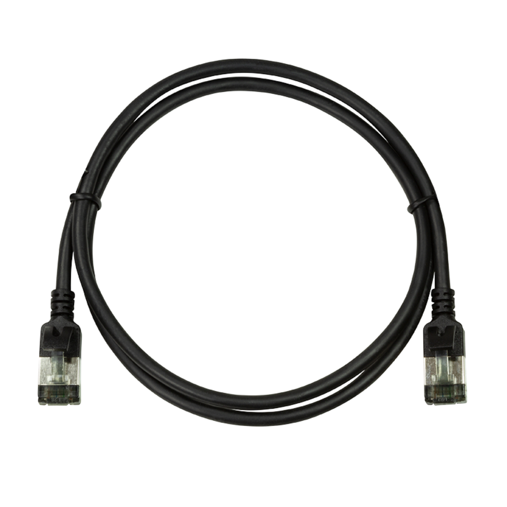 Netsnúra Cat6A RJ45-RJ45 U/FTP Ultraflex Svört 0.5 m - image 5 [49090ab676]