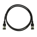 Netsnúra Cat6A RJ45-RJ45 U/FTP Ultraflex Svört 0.5 m - image 5 [49090ab676]