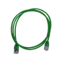 Netsnúra Cat6A RJ45-RJ45 Ultraflex Slim Græn 5.0 m - image 3 [9ff2a47ef5]