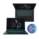 Gigabyte Gaming leikjafartölva 16" FHD+165 i7-13620H 16GB 1TB RTX5060 W11, ísl. lykl., Black Steel - image 2 [110b531b56]