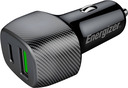 38W Energizer 1x USB-C, 1x USB-A PD QC hleðslutæki í bíl, svart - image 2 [2c5f26be97]
