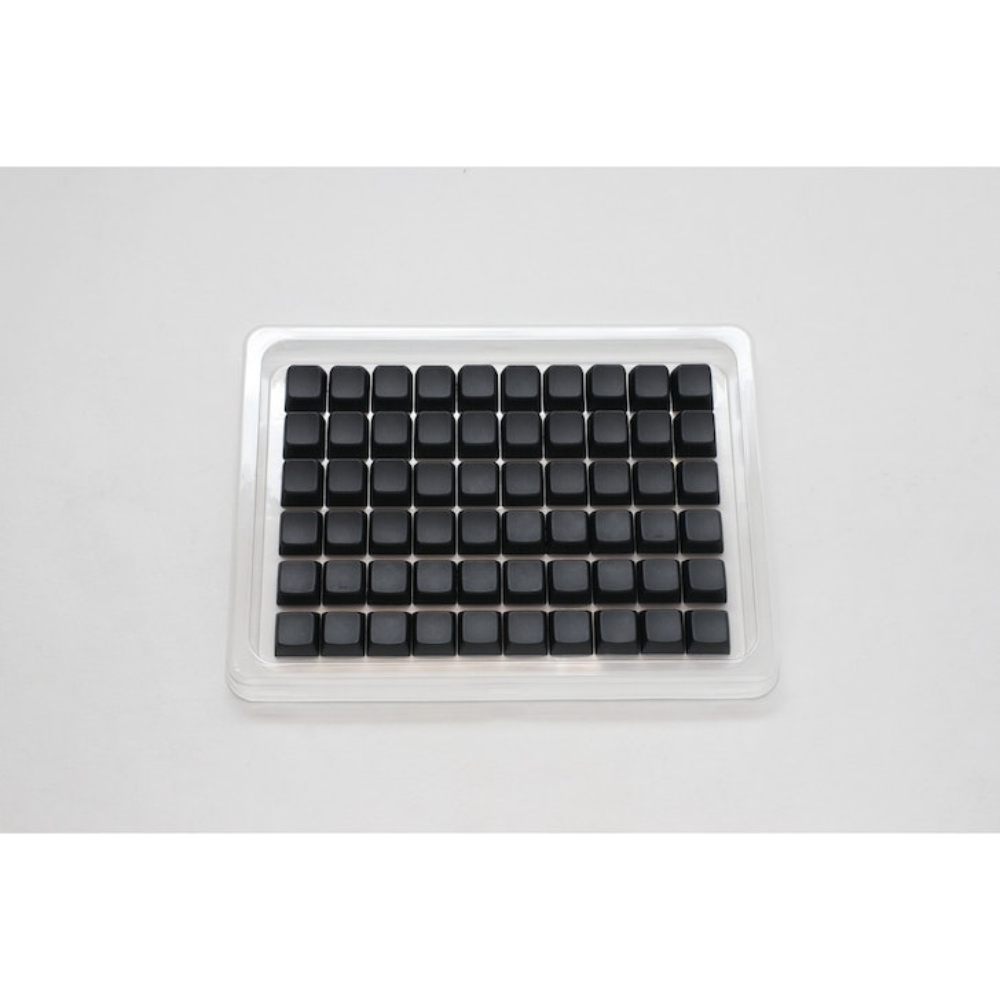 Ducky Blank Black keycaps, PBT, 132key - image 2 [e57316893c]