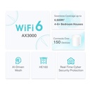 TP-Link Deco X50 þráðlaus WiFi 6 Mesh Router, 3 einingar - image 13 [cef0cd12ab]