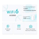 TP-Link Deco X50 þráðlaus WiFi 6 Mesh Router, 3 einingar - image 14 [bcb144b713]