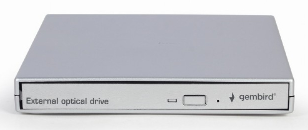Gembird utanáliggjandi DVD skrifari USB2, silfurlitaður - image 2 [bbe6a779a0]