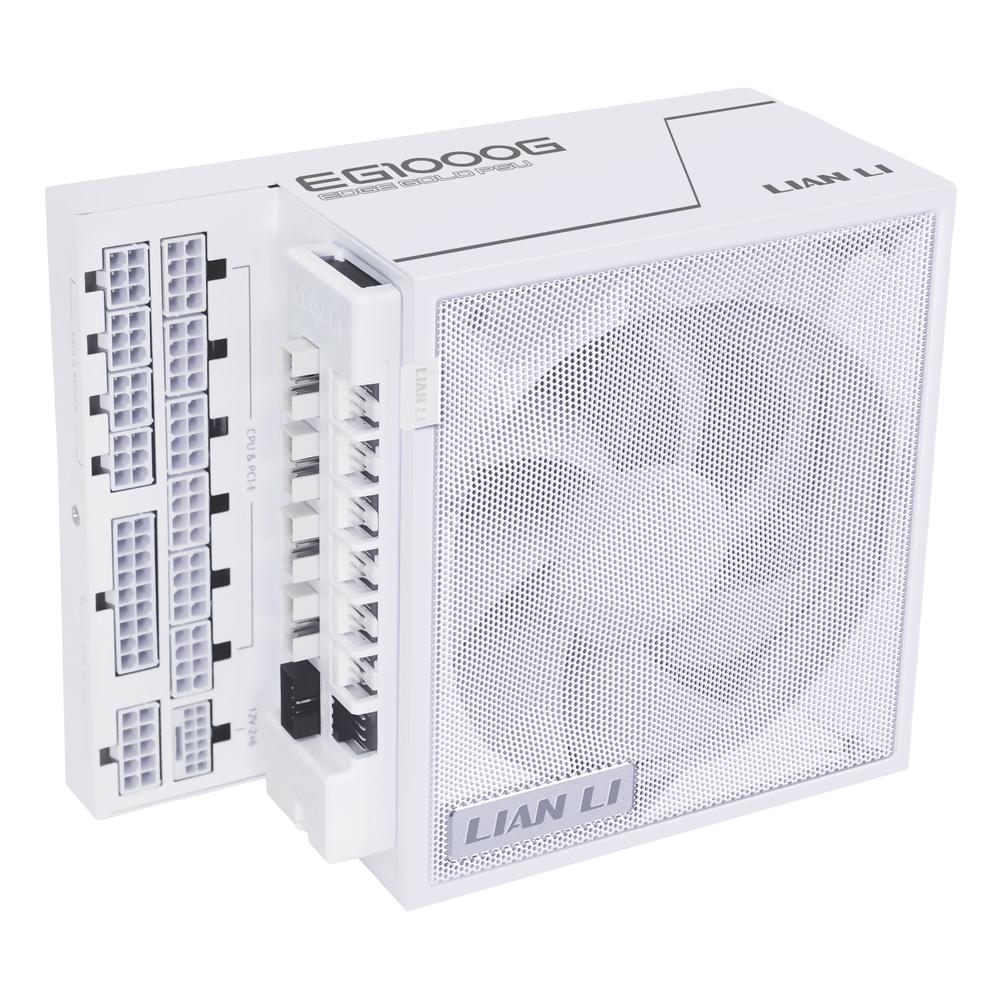Lian-Li Edge 1000W 80+ Gold ATX 3.1 aflgjafi, hvítur - image 3 [67a5ed0bac]