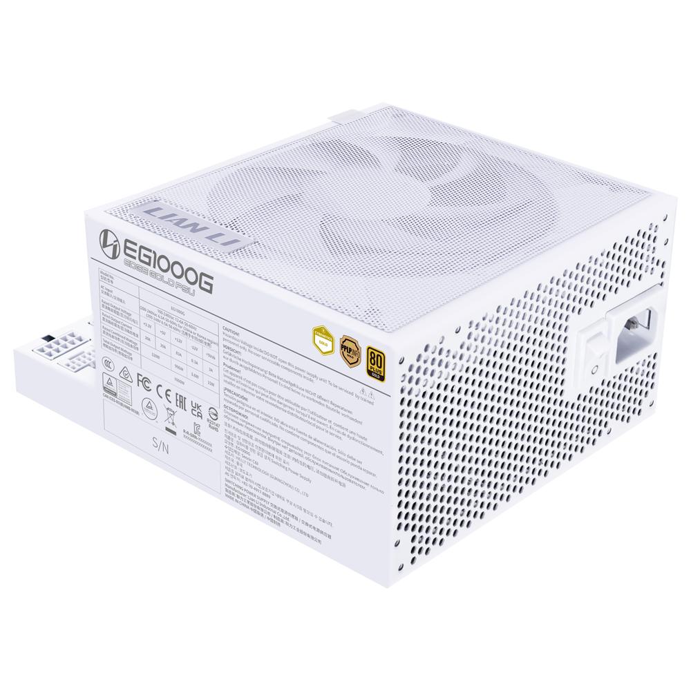 Lian-Li Edge 1000W 80+ Gold ATX 3.1 aflgjafi, hvítur - image 13 [0f463e1102]