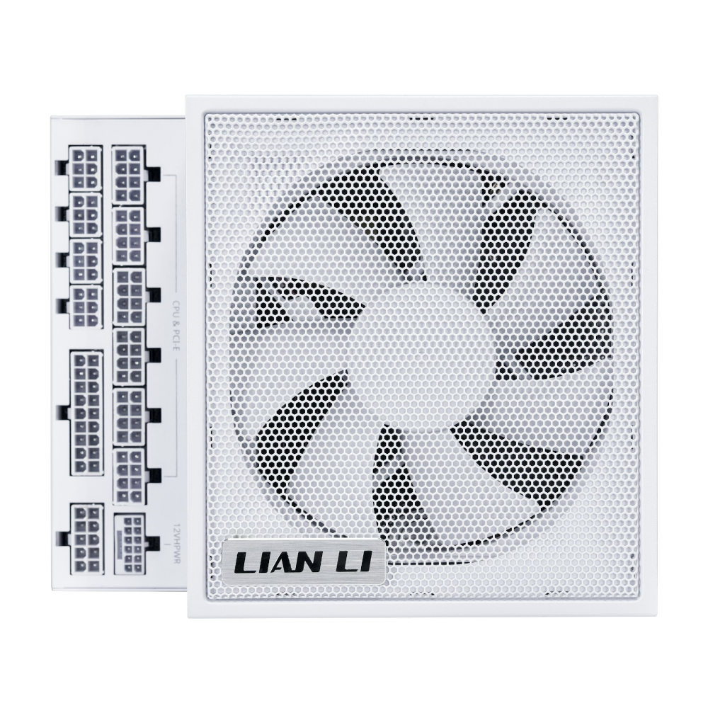 Lian-Li Edge 1000W 80+ Platinum ATX 3.1 aflgjafi, hvítur - image 8 [6ee8e3fab0]