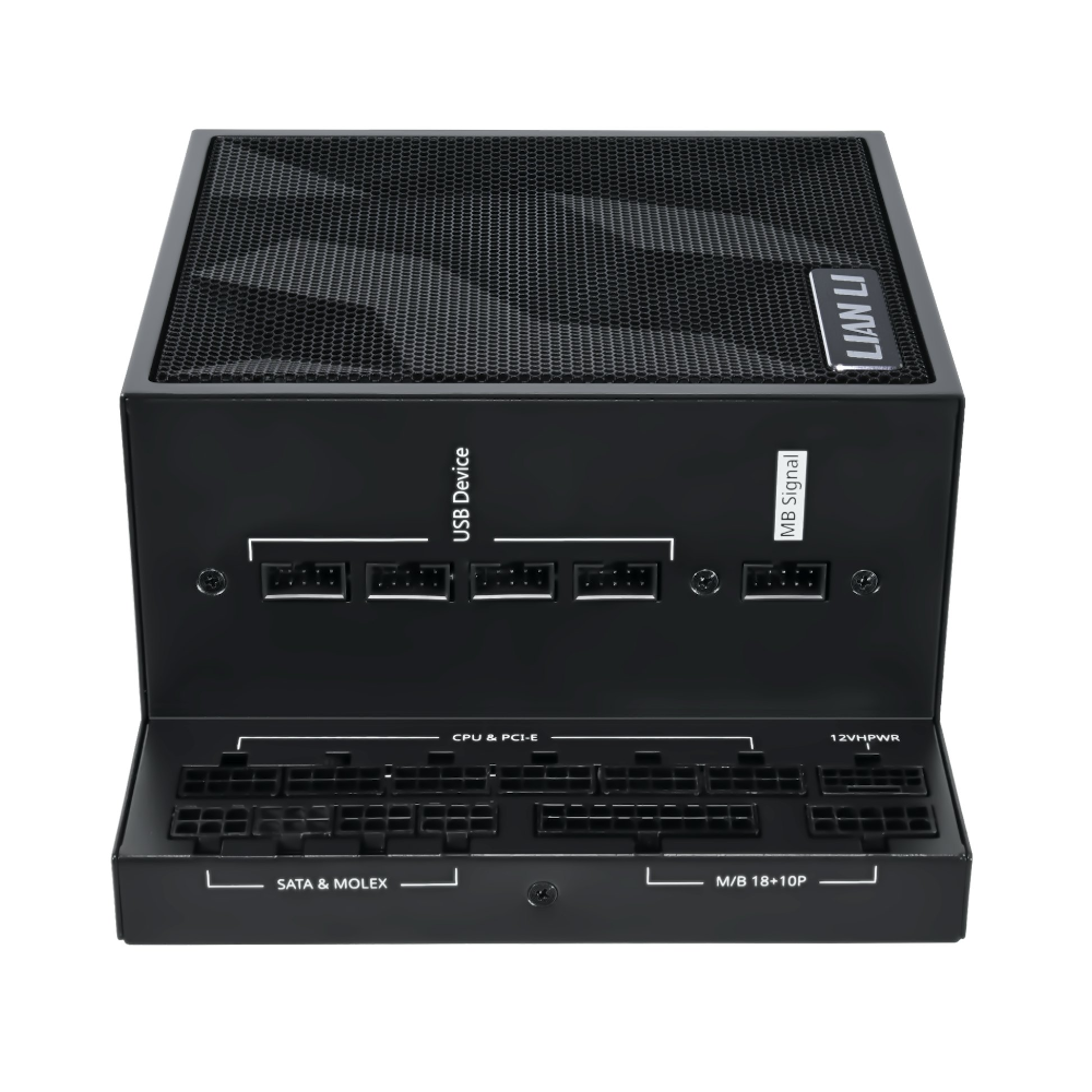 Lian-Li Edge 1000W 80+ Platinum ATX 3.1 aflgjafi, svartur - image 7 [d78f1ea353]